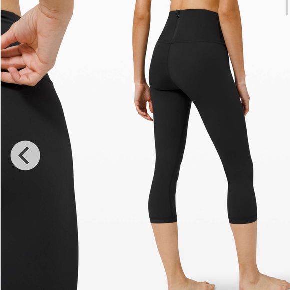 * SOLD* Lululemon Run with the Waves Crop 21” - Picture 2 of 9